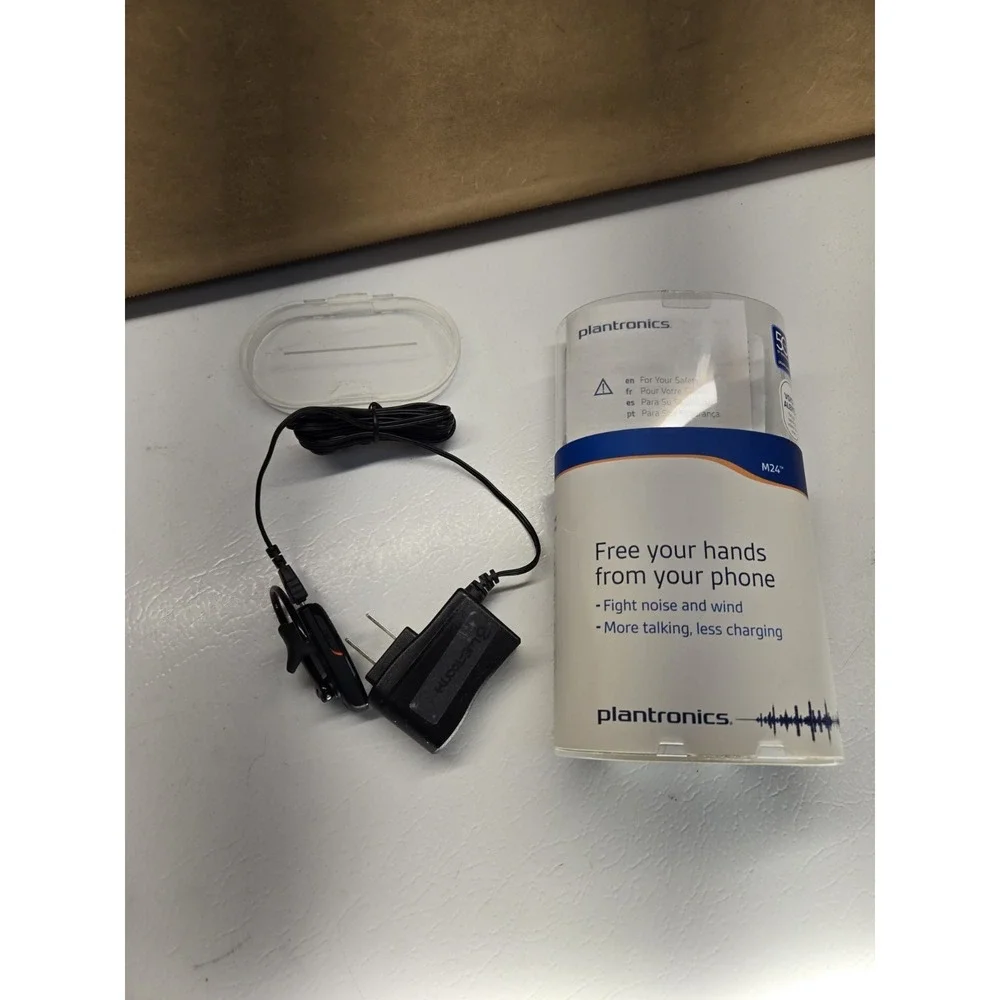 For Parts Plantronics Black Ear-hook Bluetooth Earbud Headset Single Earpiece